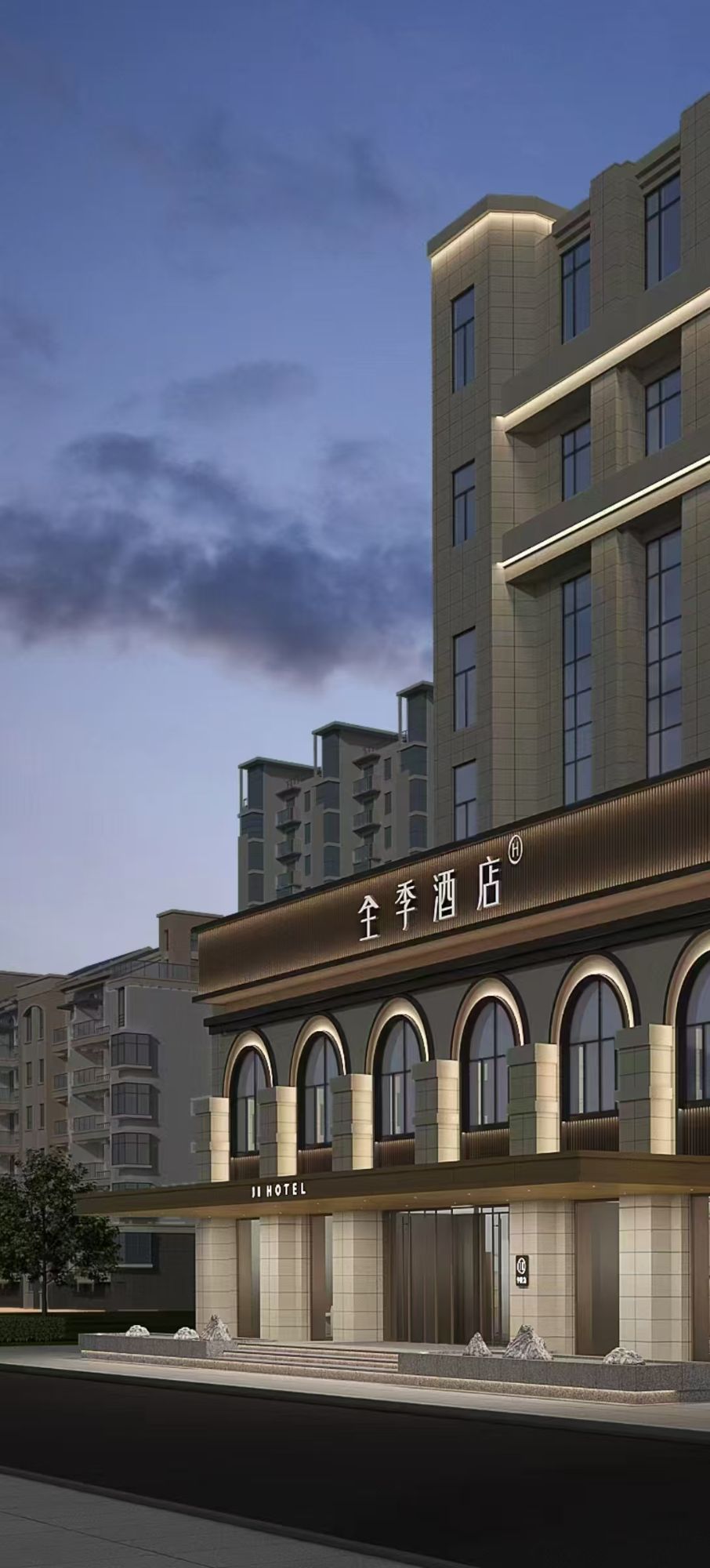 顏值與實力并存！全季酒店的門頭，為何獨愛“不銹鋼長城板”？